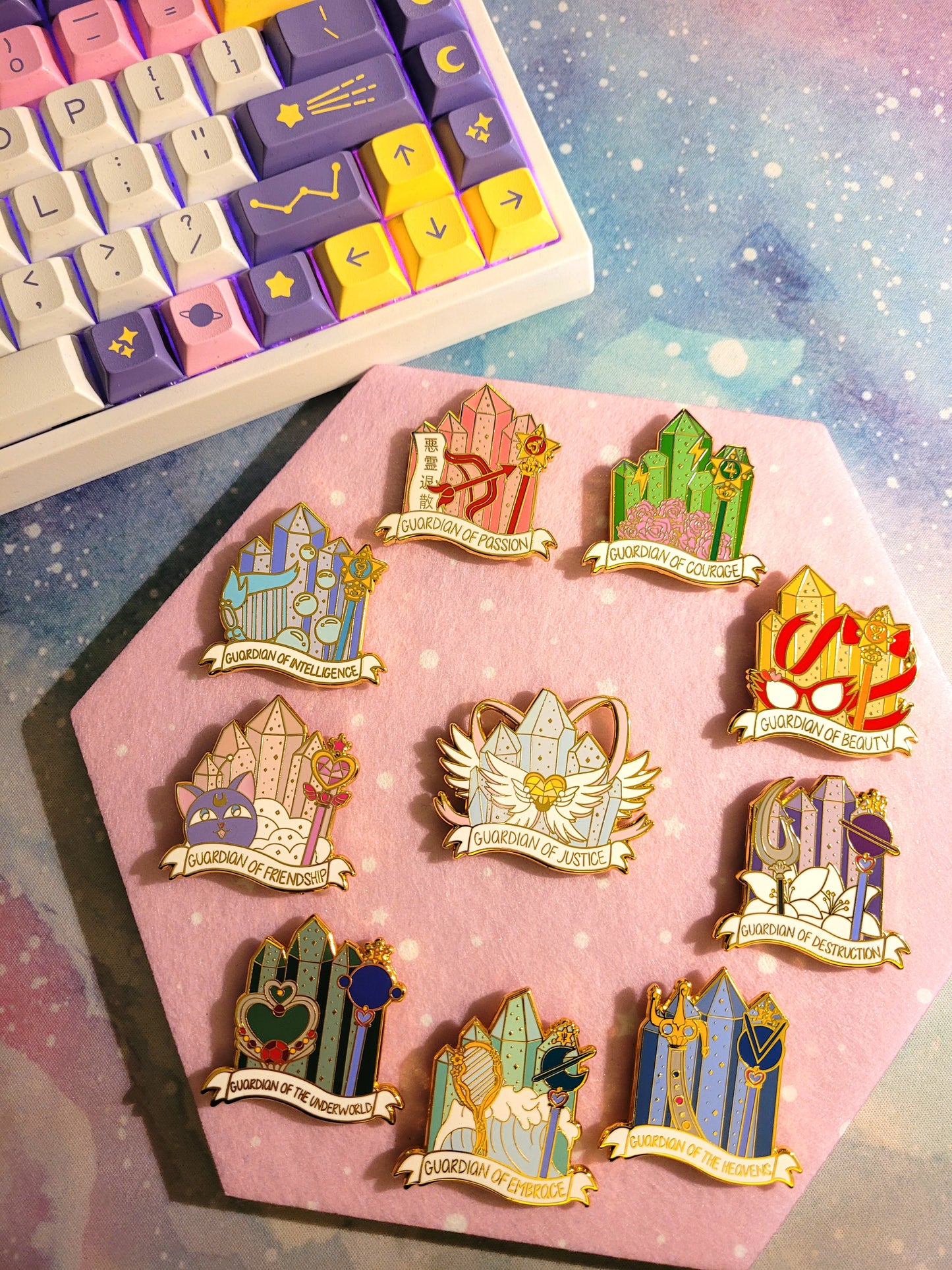 Guardian of Destruction Pin | Crystal Scout Series