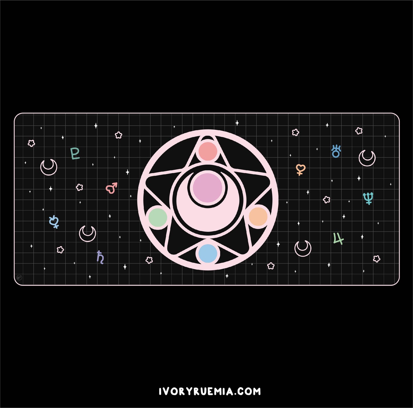 Space Scouts Deskmat (Black)