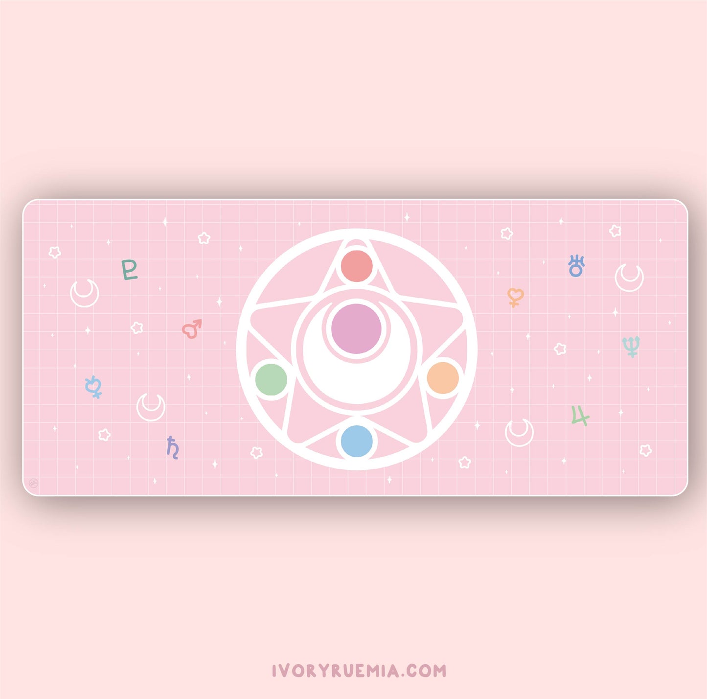 Space Scouts Deskmat (Pink)