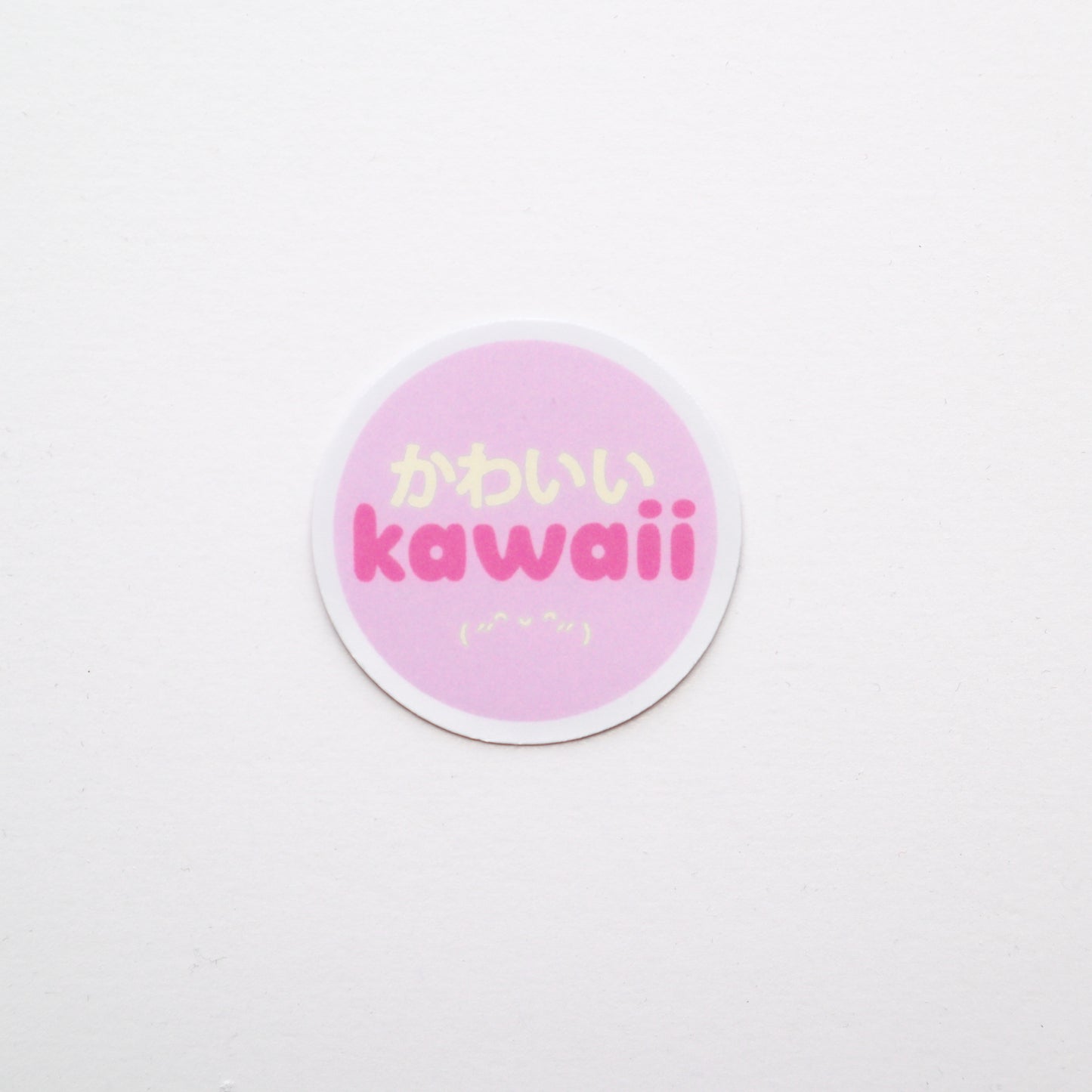 Kawaii Vinyl Sticker