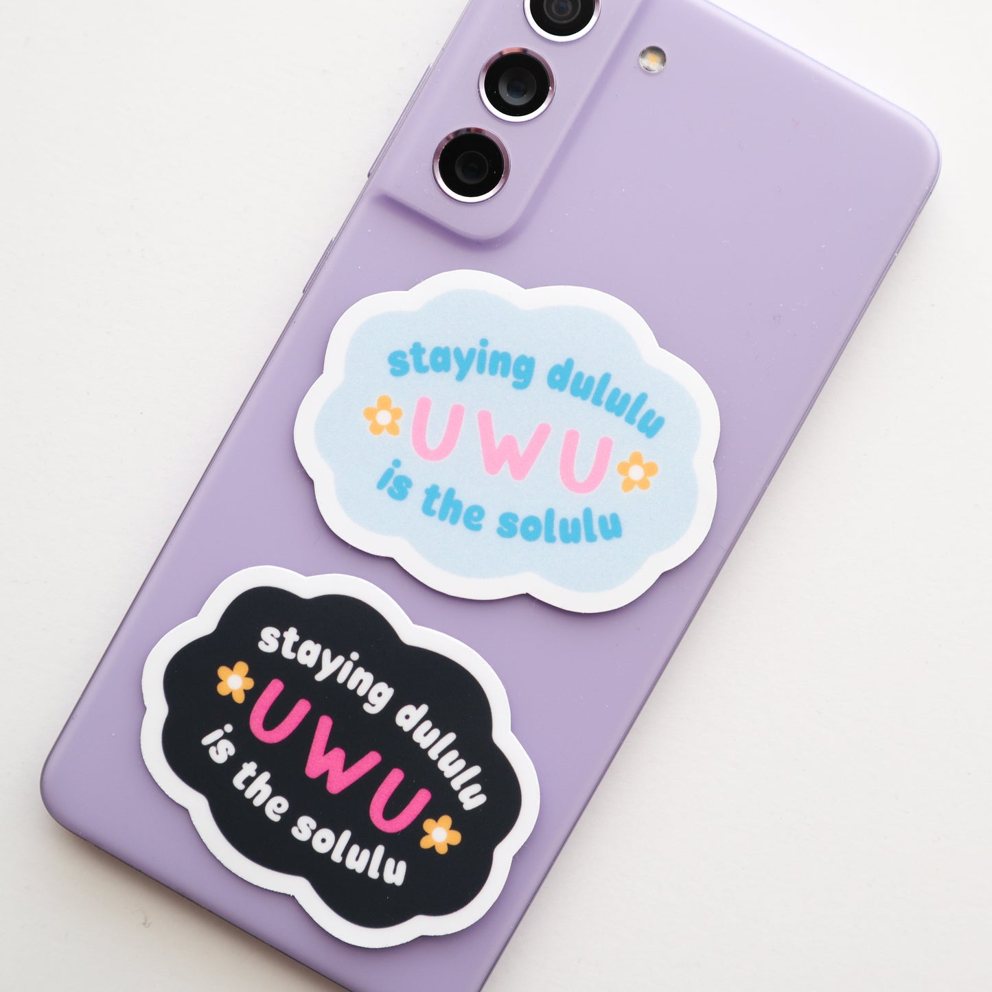 Dululu Solulu Vinyl Sticker (Black)