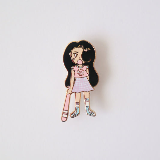 Tough Girl Ivory Pin  [From Mamocon 2021]