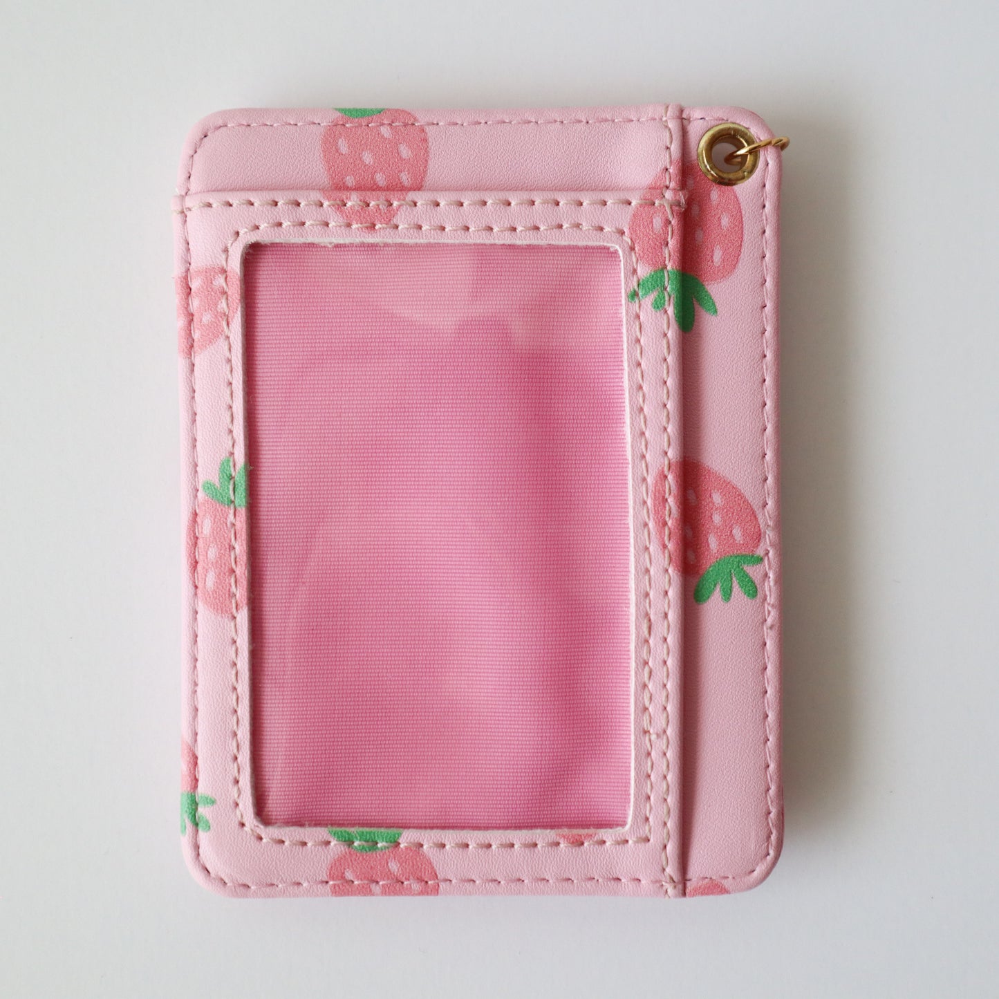 Strawberry | Printed Card Wallet