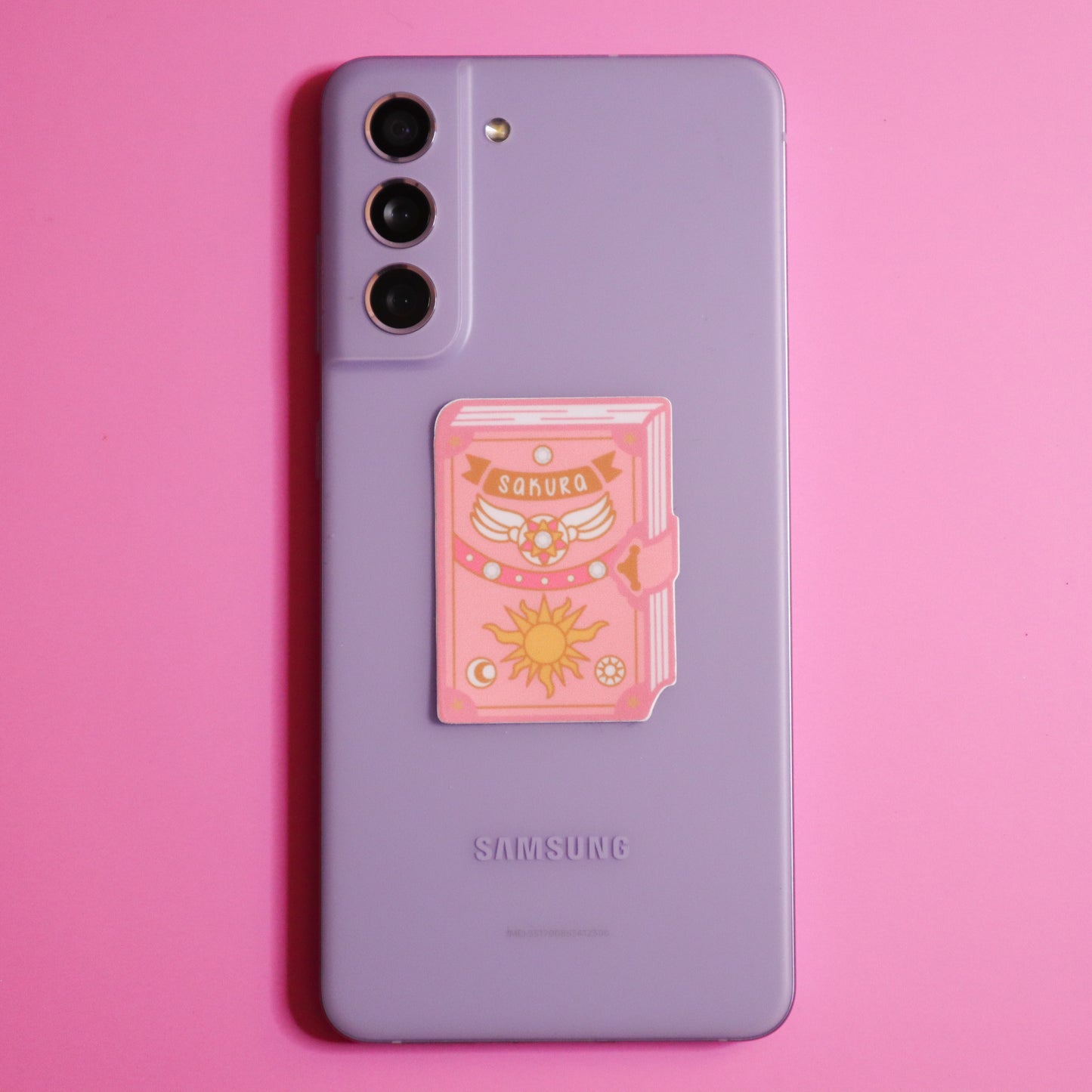 Sakura Book Sticker