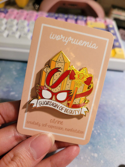 Guardian of Beauty Pin | Crystal Scout Series