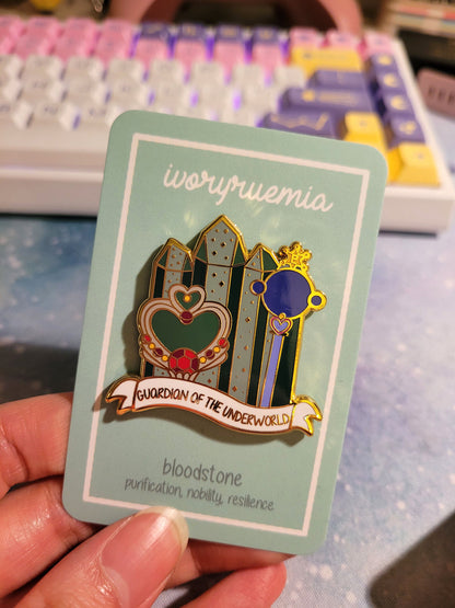 Guardian of The Underworld Pin | Crystal Scout Series