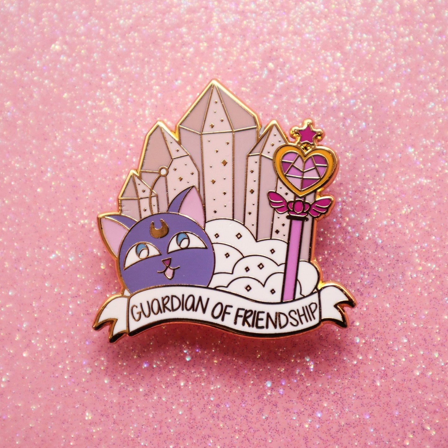 Guardian of Friendship Pin | Crystal Scout Series