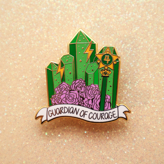 Guardian of Courage Pin | Crystal Scout Series