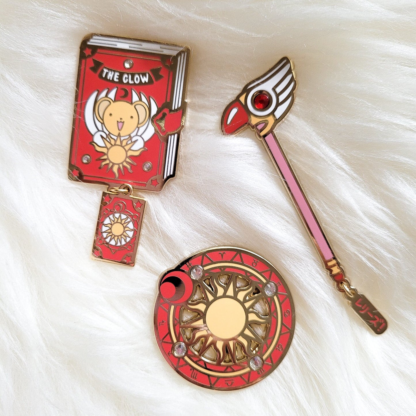 Clow Book Pin | Magical Girl Essentials