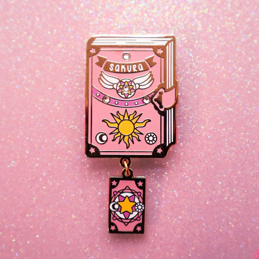 Sakura Book Pin | Magical Girl Essentials