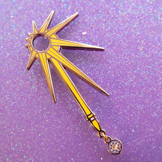 Clow Reed Wand Pin | Magical Girl Essentials