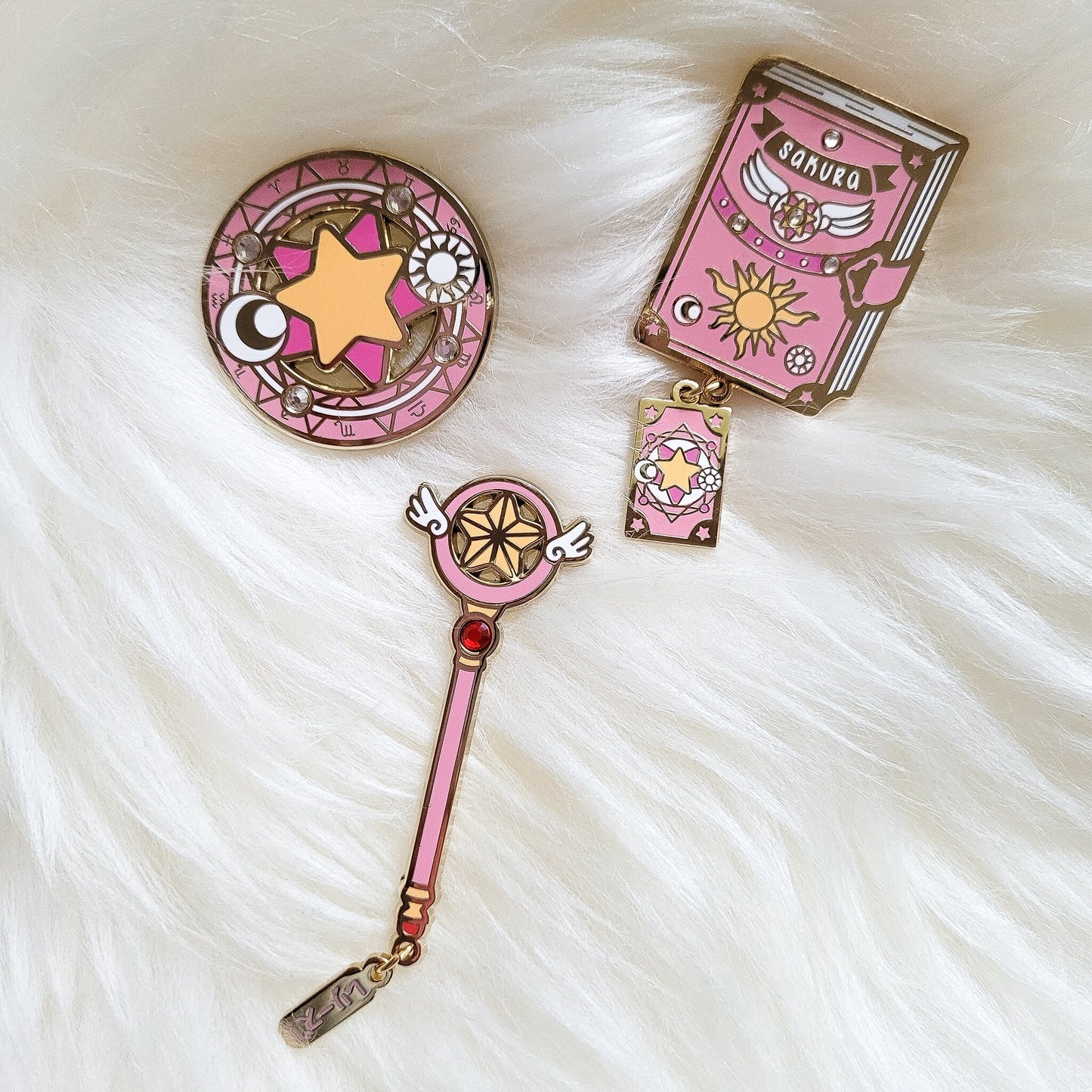 Sakura Circle Pin | Magical Girl Essentials