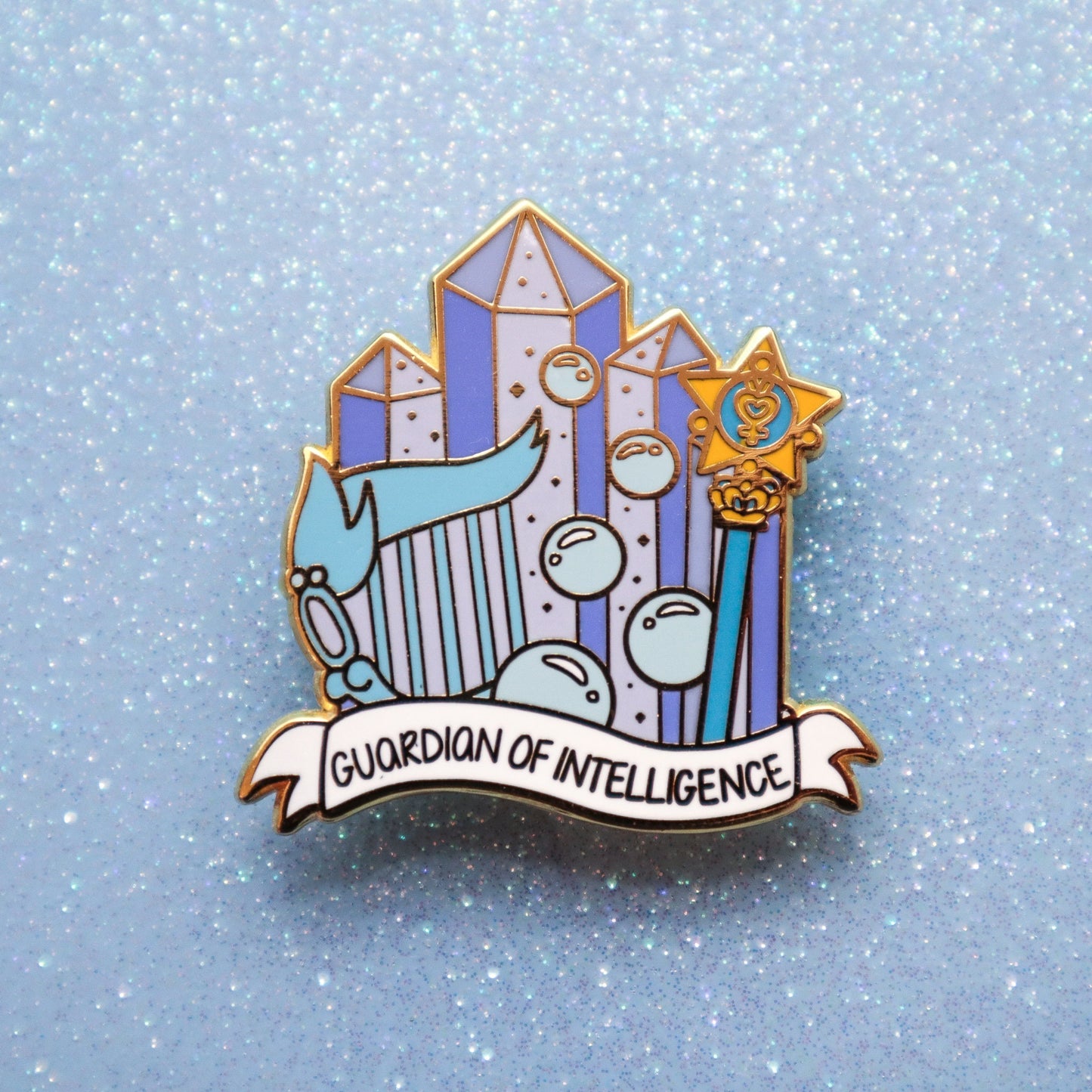 Guardian of Intelligence Pin | Crystal Scout Series