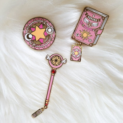 Sakura Book Pin | Magical Girl Essentials